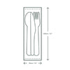 Vegware Compostable Paper Cutlery Kit 4in1 (Case of 250) - CU545 Disposable Cutlery Vegware   
