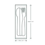 Vegware Compostable Paper Cutlery Kit 4in1 (Case of 250) - CU545 Disposable Cutlery Vegware   