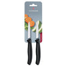 Victorinox Pointed Tip Paring Knife 8cm Black (Pack of 2) - CU550  Victorinox   