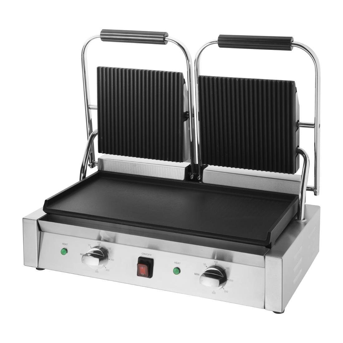 Buffalo Bistro Double Contact Grill - CU606 Contact Grills & Panini Makers Buffalo