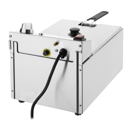 Buffalo Single Tank Single Basket 5Ltr Countertop Fryer 2.8kW - CU616 Countertop Electric Fryers Buffalo