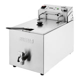 Buffalo Single Electric Fryer with Timer 8Ltr - CU620 Countertop Electric Fryers Buffalo
