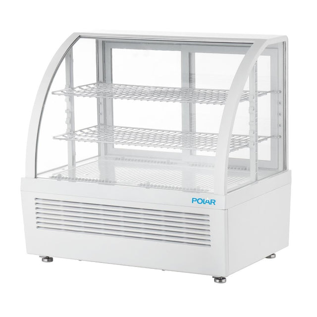 Polar C-Series Countertop Display Fridge White 100Ltr - CU637  Polar   