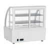 Polar C-Series Countertop Display Fridge White 100Ltr - CU637  Polar   