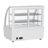 Polar C-Series Countertop Display Fridge White 100Ltr - CU637  Polar   
