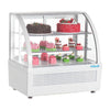 Polar C-Series Countertop Display Fridge White 100Ltr - CU637  Polar   