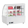 Polar C-Series Countertop Display Fridge White 100Ltr - CU637  Polar   