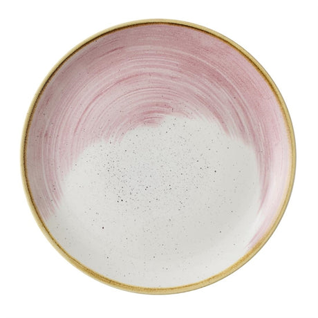 Churchill Stonecast Accents Petal Pink Evolve Coupe Plate 286mm (Pack of 12) - CU644 Plates Churchill