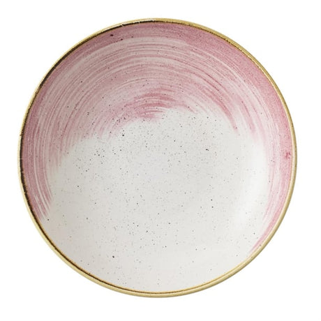 Churchill Stonecast Accents Petal Pink Coupe Bowl 184mm (Pack of 12) - CU648 Bowls Churchill
