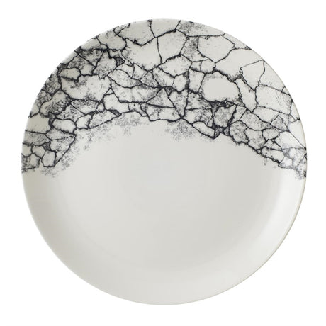 Churchill Kintsugi Accents Quartz Black Evolve Coupe Plate 286mm (Pack of 12) - CU664 Plates Churchill
