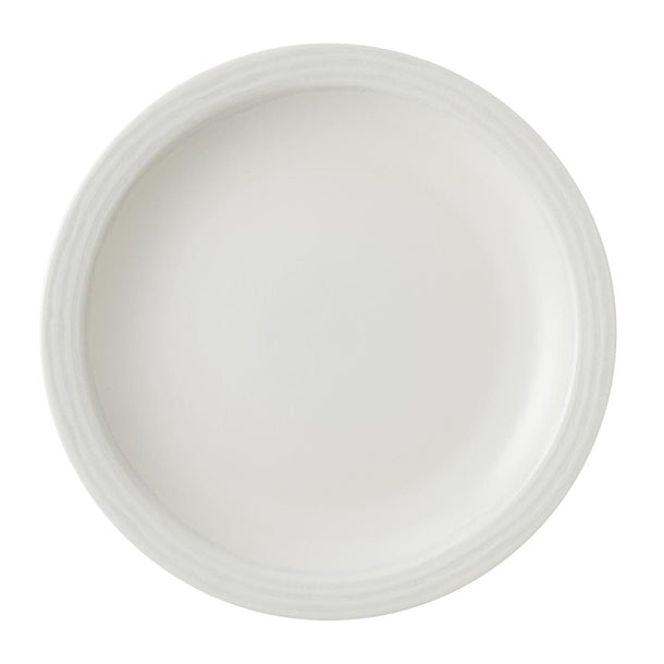Churchill Dudson Harvest Norse White Nova Plate 254mm (Pack of 12) - CU672 Plates Dudson