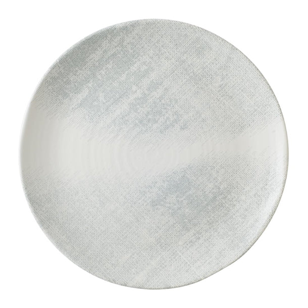 Churchill Makers Collection Jute Grey Organic Coupe Plate 290mm (Pack of 12) - CU683 Plates Dudson