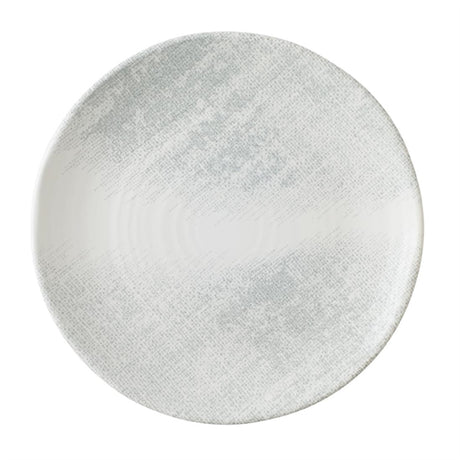 Churchill Makers Collection Jute Grey Organic Coupe Plate 229mm (Pack of 12) - CU685 Plates Dudson
