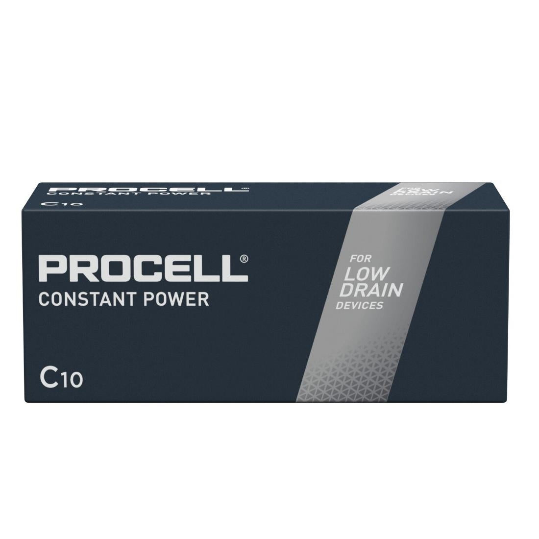 Duracell Procell Constant Power C 1.5V Battery (Pack of 10) - CU752  Duracell   
