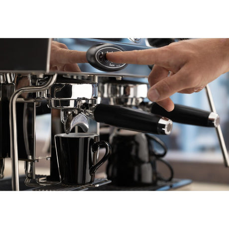 Olympia Cafe Cappuccino Cups Black 340ml (Pack of 12) - CU954 Cups and Mugs Olympia