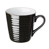 Olympia Cafe Aroma Mug Black - 340ml (Pack of 6) - CU959 Olympia Crockery Olympia   