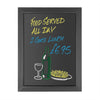 Olympia Wallboard Black Wooden Frame 450x600mm - CU990  Olympia   