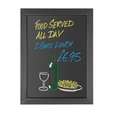 Olympia Wallboard Black Wooden Frame 450x600mm - CU990  Olympia   