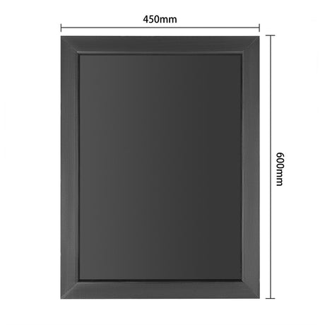 Olympia Wallboard Black Wooden Frame 450x600mm - CU990  Olympia   