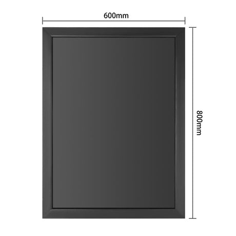 Olympia Wallboard Black Wooden Frame 600x800mm - CU991  Olympia   