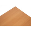 Bolero Pre-drilled Rectangular Tabletop Beech Effect - CW130 Wood Effect Table Tops Bolero   