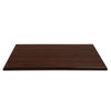 Bolero Pre-drilled Rectangular Tabletop Dark Brown - CW131 Wood Effect Table Tops Bolero   