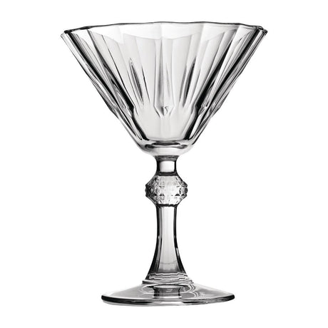 Utopia Diamond Martini Glasses 240ml (Pack of 12) - FB192 Cocktail Glasses Utopia   