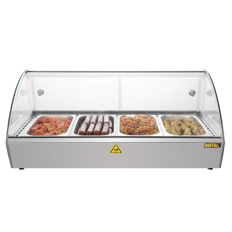 Buffalo Countertop Heated Food Display 800mm - CW147  Buffalo   