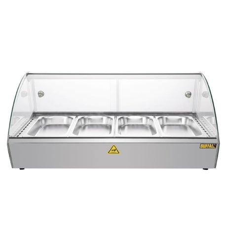 Buffalo Countertop Heated Food Display 800mm - CW147  Buffalo   