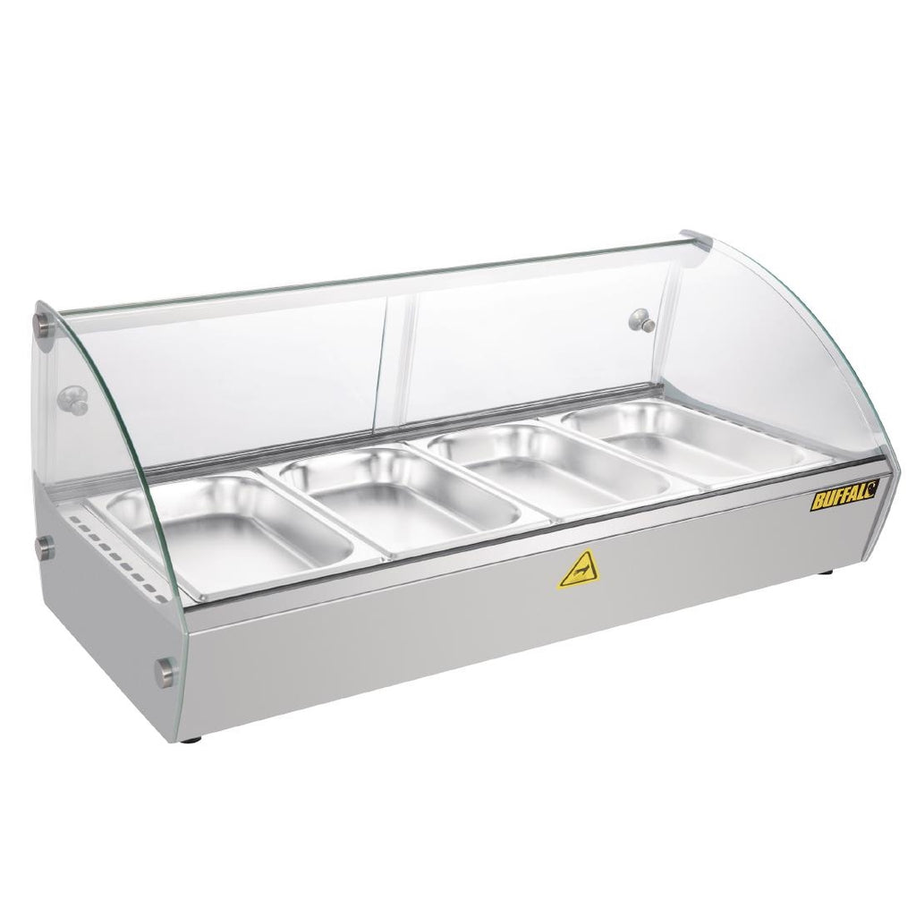 Buffalo Countertop Heated Food Display 800mm - CW147  Buffalo   