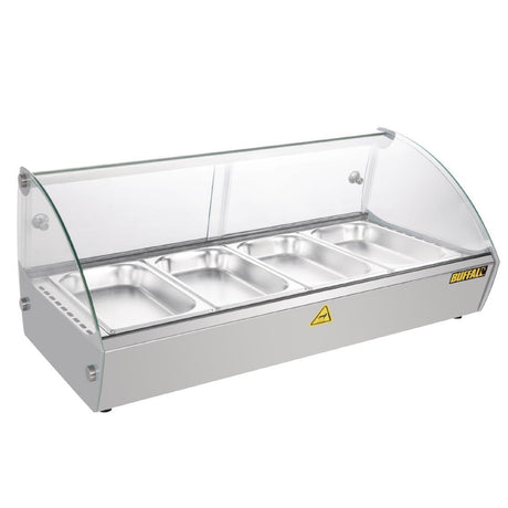 Buffalo Countertop Heated Food Display 800mm - CW147  Buffalo   