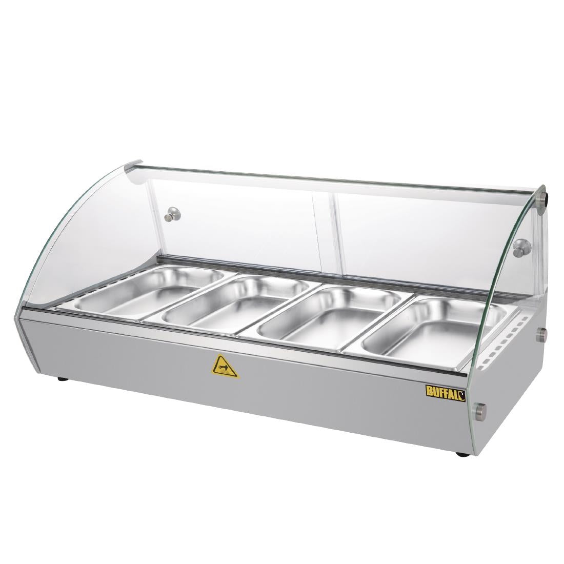 Buffalo Countertop Heated Food Display 800mm - CW147  Buffalo   