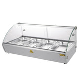 Buffalo Countertop Heated Food Display 800mm - CW147  Buffalo   