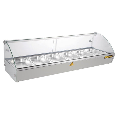 Buffalo Countertop Heated Food Display 1200mm - CW148  Buffalo   