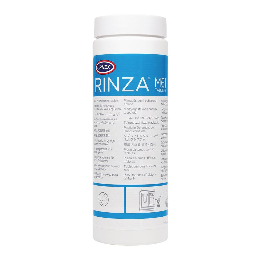 Rinza Milk Frother Cleaning Tablets M61 (Pack of 120) - CW263  Urnex   