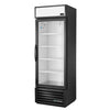 True 1 Glass Door 538L Upright Display Fridge Black GDM-19T-HC-TSL01 - CW386  True   