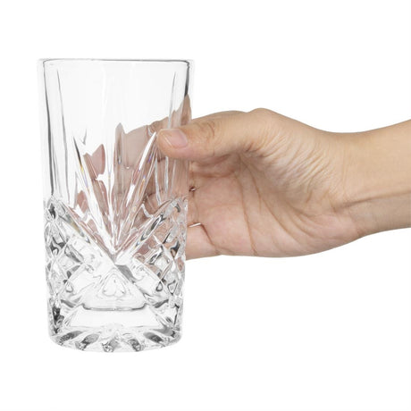 Olympia Old Duke Hiball Tumblers 350ml (Pack of 6) - CW392 Arcoroc Hi Balls and Tumblers Olympia   