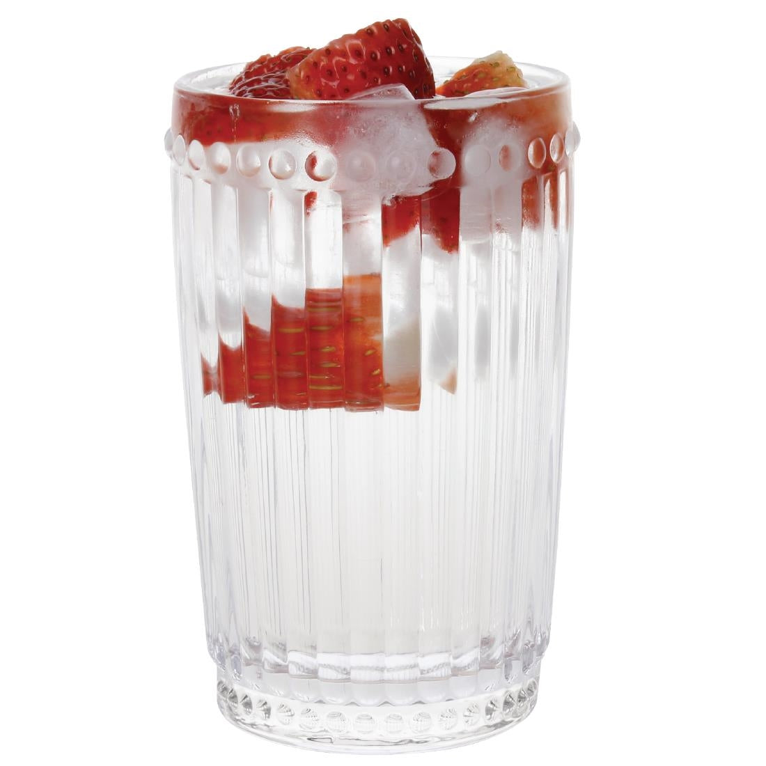 Olympia Baroque Hi Ball Clear 395ml 13.3fl oz (Box 6) - CW396 Utopia Hi Balls and Tumblers Olympia   