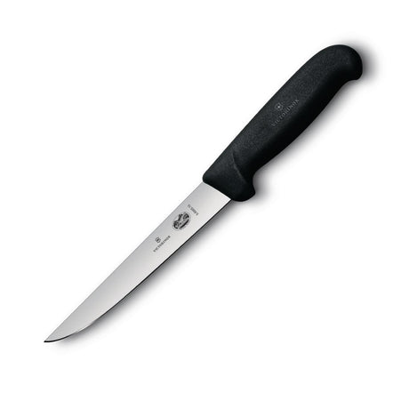 Victorinox Fibrox Boning Knife Straight Wide Blade 15cm - CW452  Victorinox   