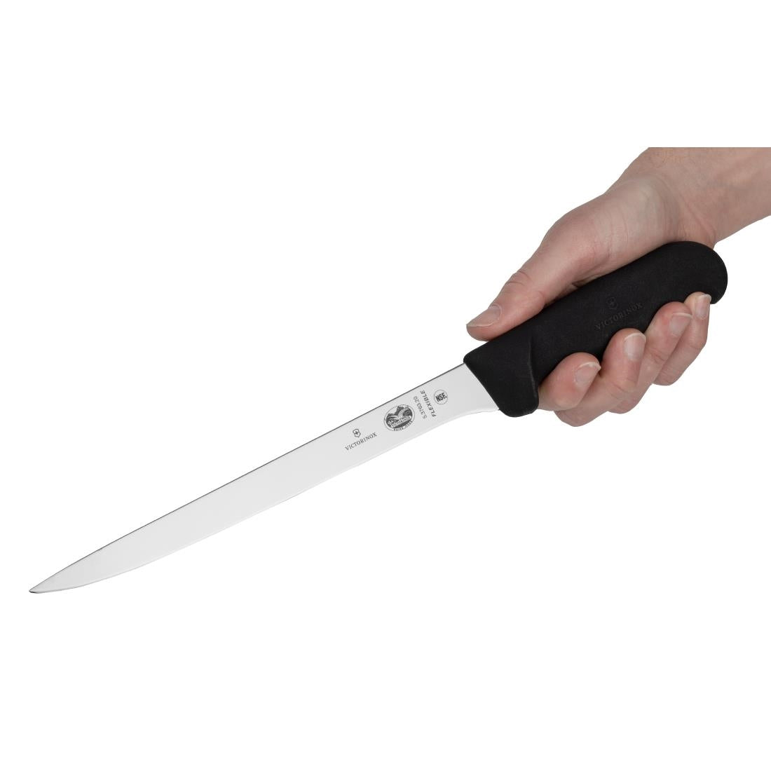 Victorinox Fibrox Filleting Knife Narrow Flexible Blade 20cm - CW456  Victorinox   