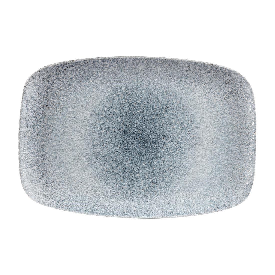 Churchill Studio Prints Raku Rectangular Plates Topaz Blue 245 x 355mm (Pack of 6) - CW560 Plates Churchill