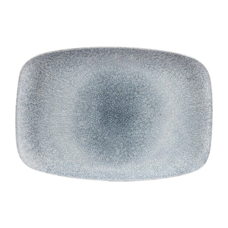 Churchill Studio Prints Raku Rectangular Plates Topaz Blue 245 x 355mm (Pack of 6) - CW560 Plates Churchill