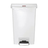 Rubbermaid Slim Jim Step on Bin Front Pedal 50Ltr White - CW586  Slim Jim   