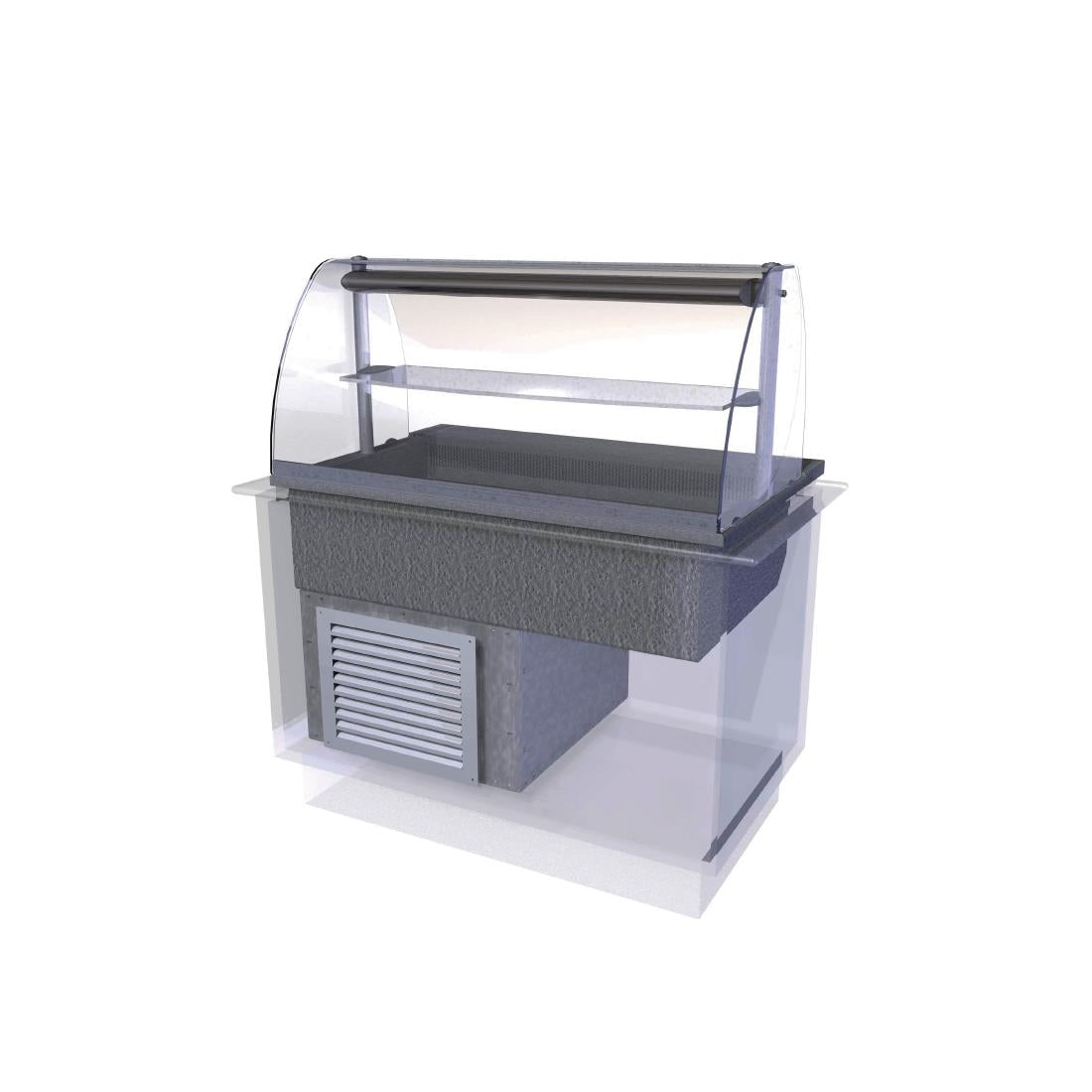 Designline Drop In Chilled Deli Serve Over Counter 1175mm - CW605  Designline   