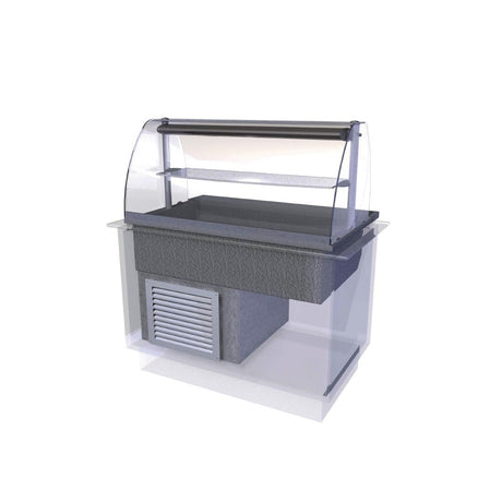 Designline Drop In Chilled Deli Serve Over Counter 1525mm - CW606  Designline   