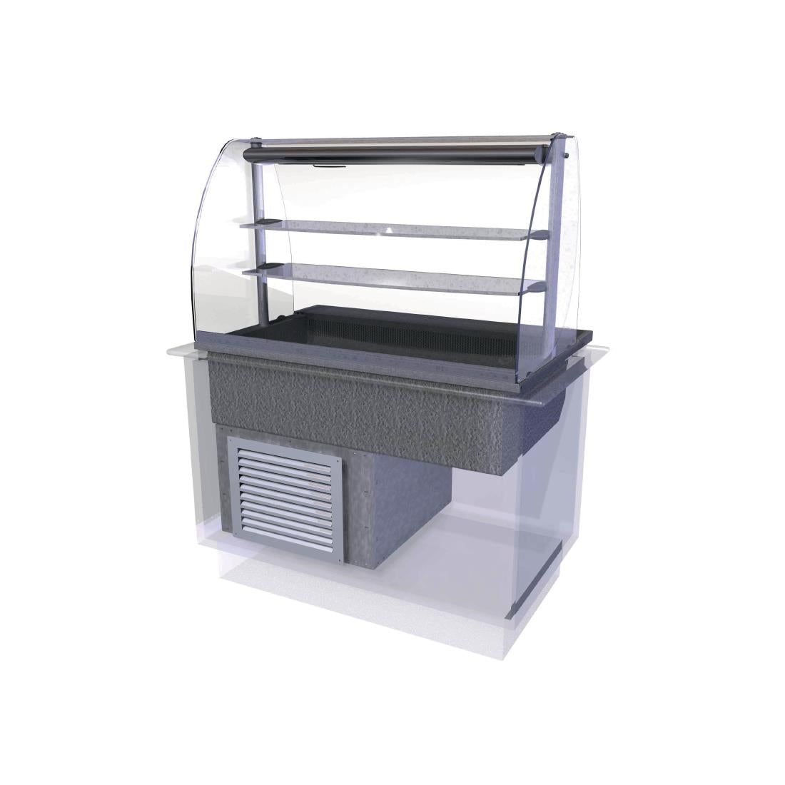 Designline Cold Multi Level Deli Assisted Service 1175mm - CW609  Designline   