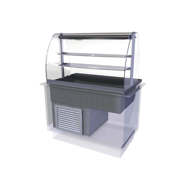 Designline Cold Multi Level Deli Assisted Service 1175mm - CW609  Designline   