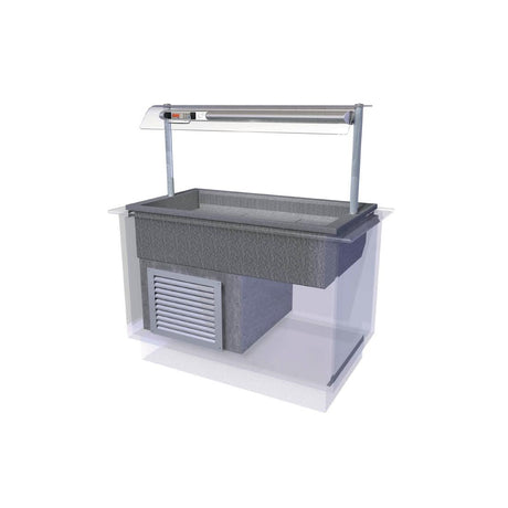 Designline Drop In Cold Well Self Service 1175mm - CW611  Designline   