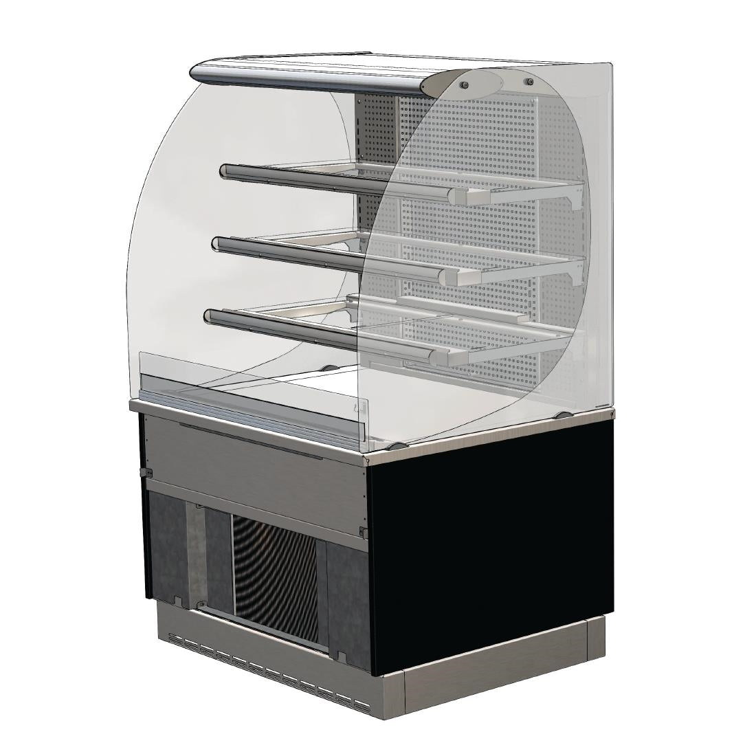 Designline Drop In Slimline Multideck with Rear Door 600mm - CW660 Refrigerated Merchandisers Designline