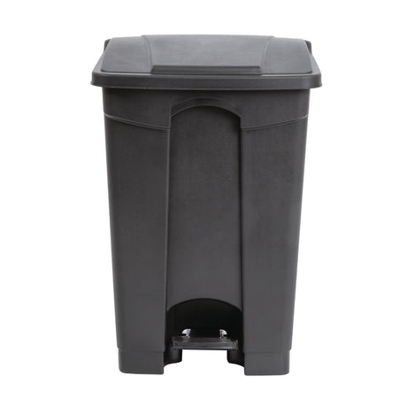 Jantex Kitchen Pedal Bin Black 45Ltr - CW722  Jantex   